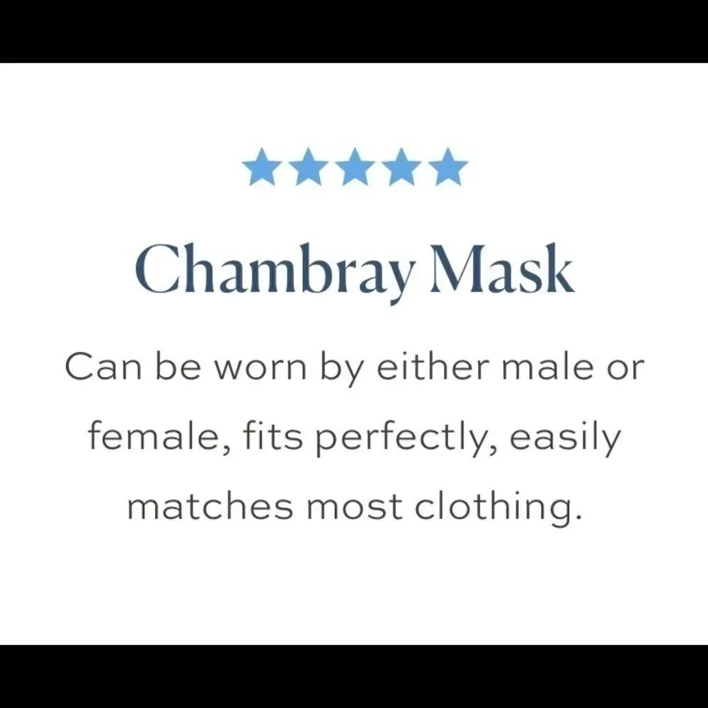 Chambray Face Mask Draper James Bundle Ipsy bag